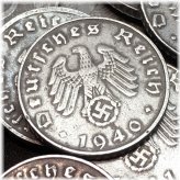 Third Reich Zinc Reichspfennig Coin Set