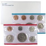 1973 Uncirculated Government Packaged U.S. Coin Collection