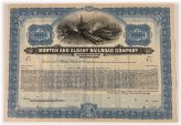 Boston & Albany Railroad Company Bond Stock Certificate