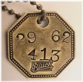Automotive Heritage Brass Tag