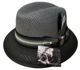 Black and Gray Lowrider Signature Hat by Danny De La Paz for Men