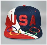 Retro Team USA Olympic Snapback Cap - New with Tags