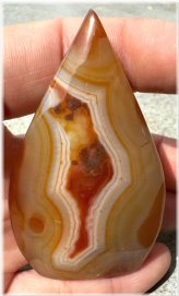 Carnelian Flame Standing Stone