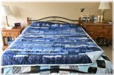 Blue Horizon Patchwork Quilt