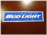 Rectangular Bud Light Logo Decal for Beer Collectors