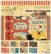 Vintage Circus Delights Paper Pad