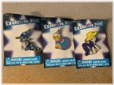 Enchanted Pony Trio Enamel Pin Set