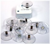 Clear Round Music Box Turntables (Pack of 12)