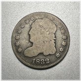 Historic American Capped Bust Half Dime (1832)
