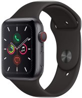 Space Gray LTE Smartwatch with Black Sport Band