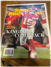 Championship Commemorative Sports Illustrated featuring Patrick Mahomes and the KC Chiefs