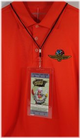 Indy Racing Credential Holder & Lanyard