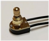 Brass Canopy Switch for Single Circuit Lamps (30048J)