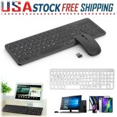 SlimTech Rechargeable Wireless Keyboard Mouse Set