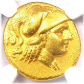 Alexander the Great Gold Stater Coin - Certified NGC Choice VF