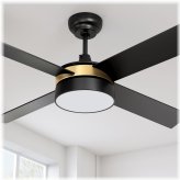 Sleek Black Memory Fan