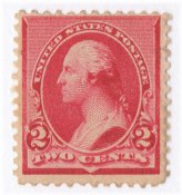 Antique 19th Century US Stamp - Rare Dog Design