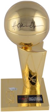 NBA Legends Signed Collectible Trophy Replica