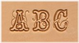 Script Alphabet Stamp Set by Tandy Leather