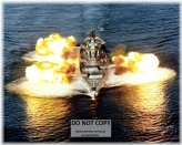 Battlefire: USS New Jersey 16-Inch Guns Photo