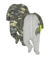 Dino Camo Newborn Sleep N Plays Set