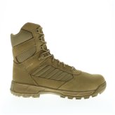 Tall Brown Suede Tactical Boots