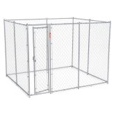 Freedom Paws Enclosure: Heavy Duty Chain Link Dog Kennel