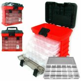 CraftMate Organizer: 11-inch Plastic Compartments for Jewelry Making and Beads