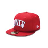 Red UNLV Rebels Wool Fitted Hat