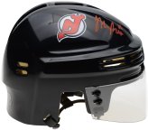 Jack Hughes Signed Devils Mini Helmet