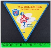 Retro Saugerties Roller Skating Decal