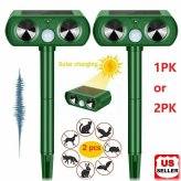 SolarGuard Ultrasonic Pest Deterrent for Outdoor Animals