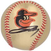 Golden Signature: Jackson Holliday Baltimore Orioles Baseball