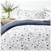 Forget Me Not Reversible Comforter Set