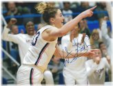 WNBA Basketball Autographed Photo by Katie Lou Samuelson