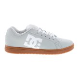 Gaveler Gray Leather Skate Sneakers