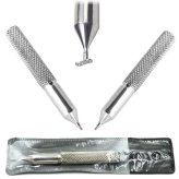 Dermal Anchor Insertion Kit with Internally Threaded Steel Tool