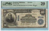 Stratford Series 1902-PB $10 National Banknote - PMG 20