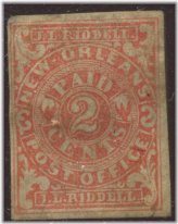 New Orleans Provisional Stamp - Confederate States