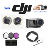 Action Cam Lens and Filter Kit with Dual Screens