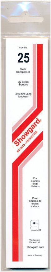 StampSafe Clear Strip Mounts