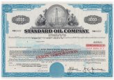 Blue Standard Oil Company Scripophily