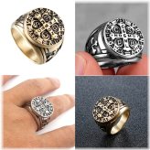 Benedictine Cross Ring