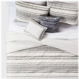 Tatiana Global Woven Stripe Cotton Comforter Set