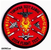 Nuclear Weapons Flight Test Patch - Tonopah Test Range