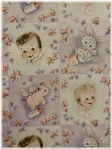 Nostalgic Baby Animal Gift Wrap