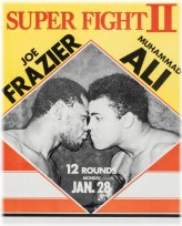 Vintage Boxing Showdown Print