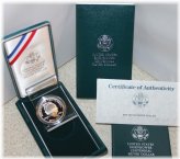 1990 P PROOF Silver Dollar Eisenhower Ike Coin Set
