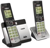 Expandable DECT 6.0 Cordless Phone Set by VTech - Gray/Black