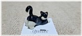 Tuxedo Kitten Miniature Figurine - Chessie by Little Critterz